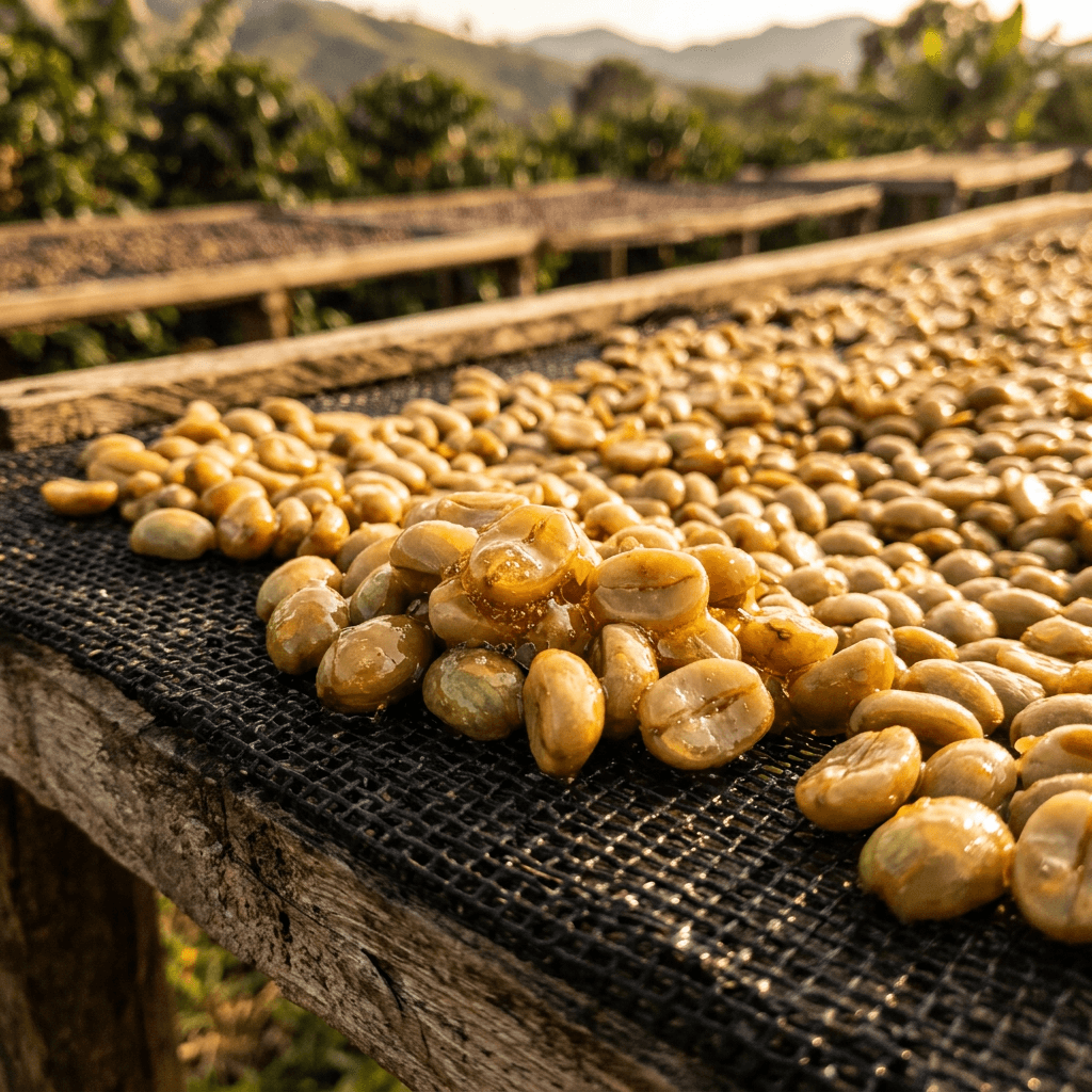 蜜處理咖啡是什麼?黃蜜、紅蜜、黑蜜差別與風味全解析,附 2026 蜜處理咖啡豆推薦